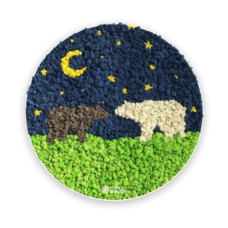 Machový obraz TEDDY